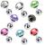 Triple Pack of Flat Jewel Ear Studs - view 2