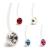 Clear BioFlex Belly Bar - 8mm Circle - view 2