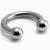 3mm Gauge Steel Circular Barbell - Internally Threaded - view 1