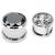 Steel Encased Jewel Two-Piece Plug - view 2