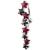 Sterling Silver Reverse Eight Cascading Stars Belly Bar - view 6