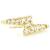 Threadless 14 Carat Yellow Gold Multi-Jewelled Crucifix Attachment - view 1