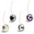 Clear BioFlex Belly Bar - 10mm Circle - view 2