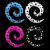 Acrylic Stars Spiral - Style 2 - view 2