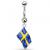 Sweden Flag Belly Bar - view 1