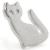 1.2mm Gauge Titanium Sitting Cat Attachment - Internally-Threaded - view 1