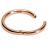 1.2mm Gauge 14ct Rose Gold Hinged Segment Ring - view 1