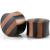 Stripe Jack Wood & Areng Wood Plug - view 2