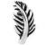 Oxidised Steel Feather Nose Stud - view 2