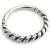 1.2mm Gauge Twisted Rope Steel Hinged Segment Ring - view 2