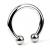 2.0mm Gauge Titanium Circular Barbell - Internally-Threaded - view 1