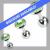 Triple Pack of Flat Jewel Ear Studs - view 1