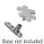 Steel Jigsaw Piece Dermal Anchor Attachment - view 2