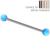 Industrial Scaffold Barbell - Opal Balls - view 1