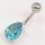 Sterling Silver Teardrop Jewel Belly Bar - view 3