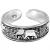 Sterling Silver Toe Ring - Elephant - view 1