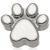 1.2mm Gauge Titanium Pawprint Attachment - Internally-Threaded - view 1