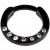 7 Gem PVD Black Septum Clicker Ring - view 1
