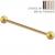 Industrial Scaffold Barbell - Shimmer Balls - view 1