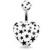 Multi Stars Heart-Shaped Belly Bar - view 7