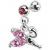 Jewelled Fairy Ear Stud - view 1