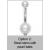 Gold-Plated Elegant Jewelled Cascade Belly Bar - view 4