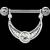 Hanging Gem Nipple Barbell - view 2