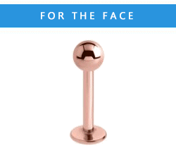 PVD Rose Gold Labrets